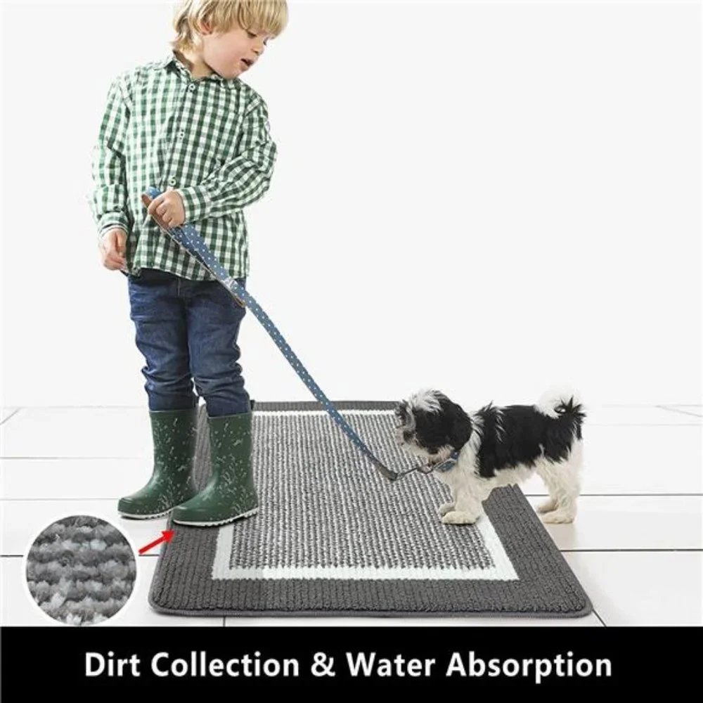 Indoor Mat, Front Back Door Mat, Non-Slip Absorbent 20
